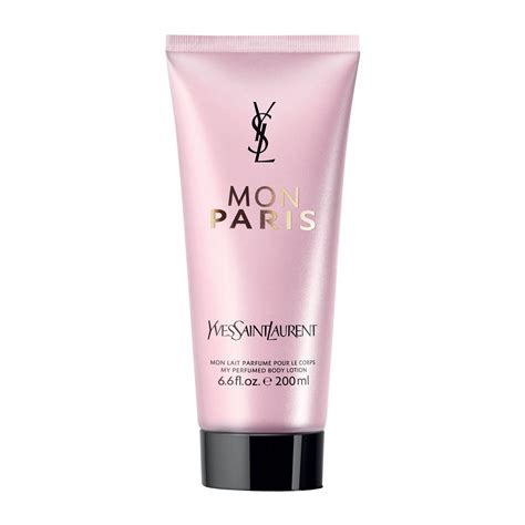 ysl paris body lotion